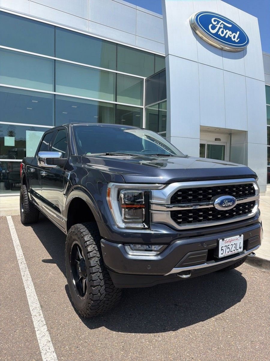 Certified 2022 Ford F150 Platinum w/ Equipment Group 701A High AWD/4WD image 3
