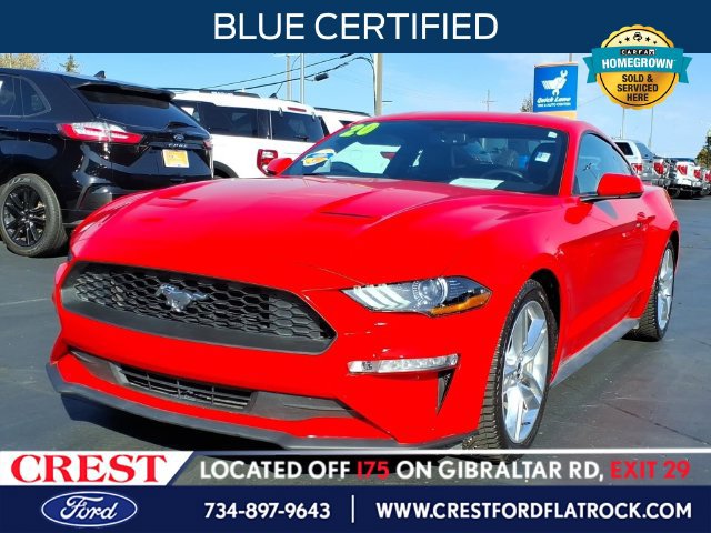 Certified 2020 Ford Mustang Premium w/ Equipment Group 201A RWD image 1