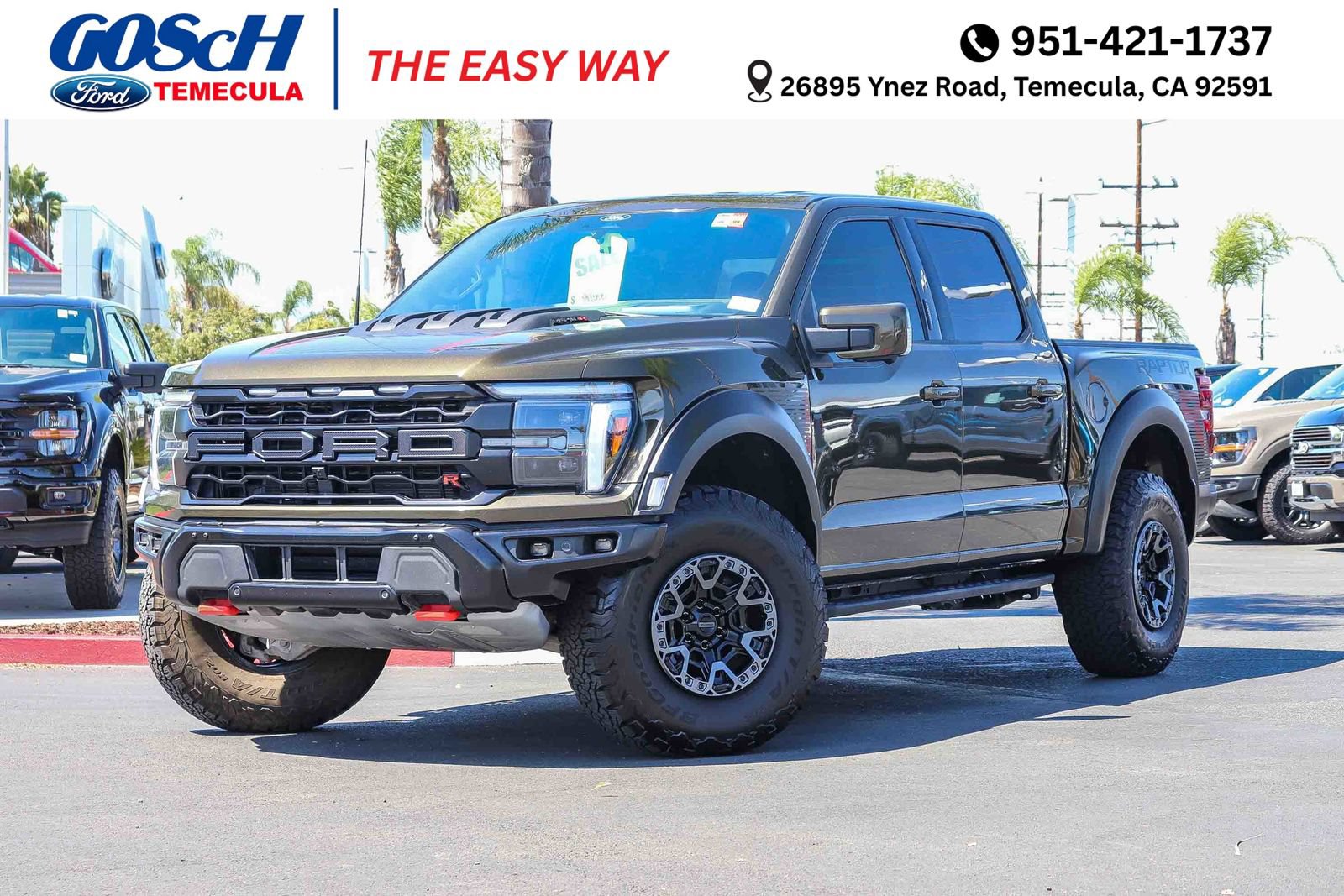 Certified 2024 Ford F150 Raptor w/ Equipment Group 803A Raptor R AWD/4WD video 1