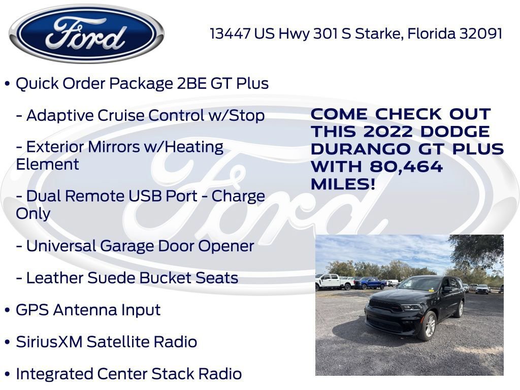 Used 2022 Dodge Durango GT image 20