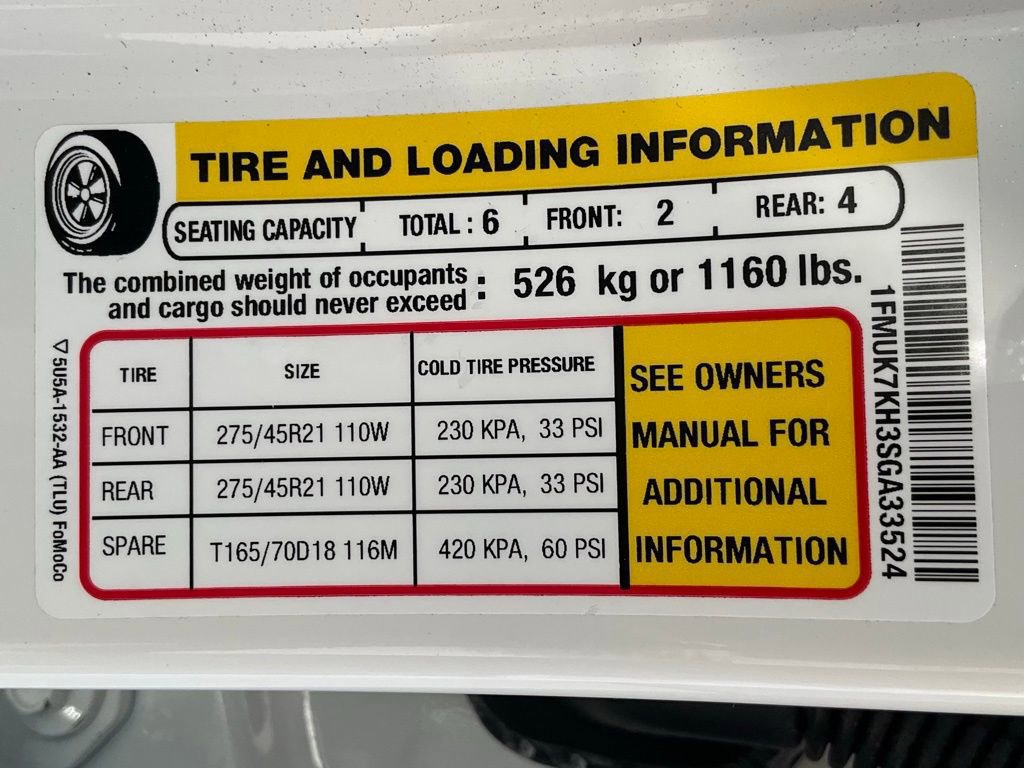 Certified 2025 Ford Explorer ST-Line w/ Premium Package image 69