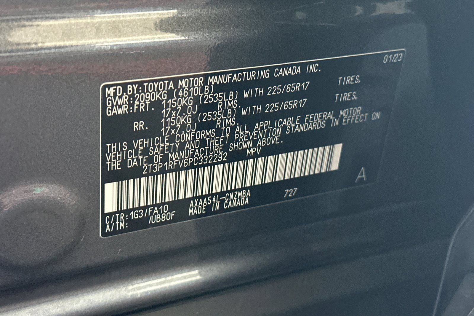 Used 2023 Toyota RAV4 XLE w/ Convenience Package AWD/4WD image 54