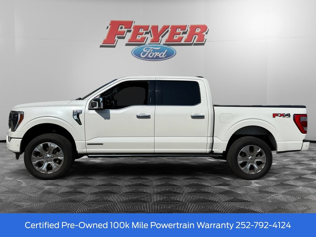 Certified 2023 Ford F150 Platinum w/ Equipment Group 701A High AWD/4WD image 2