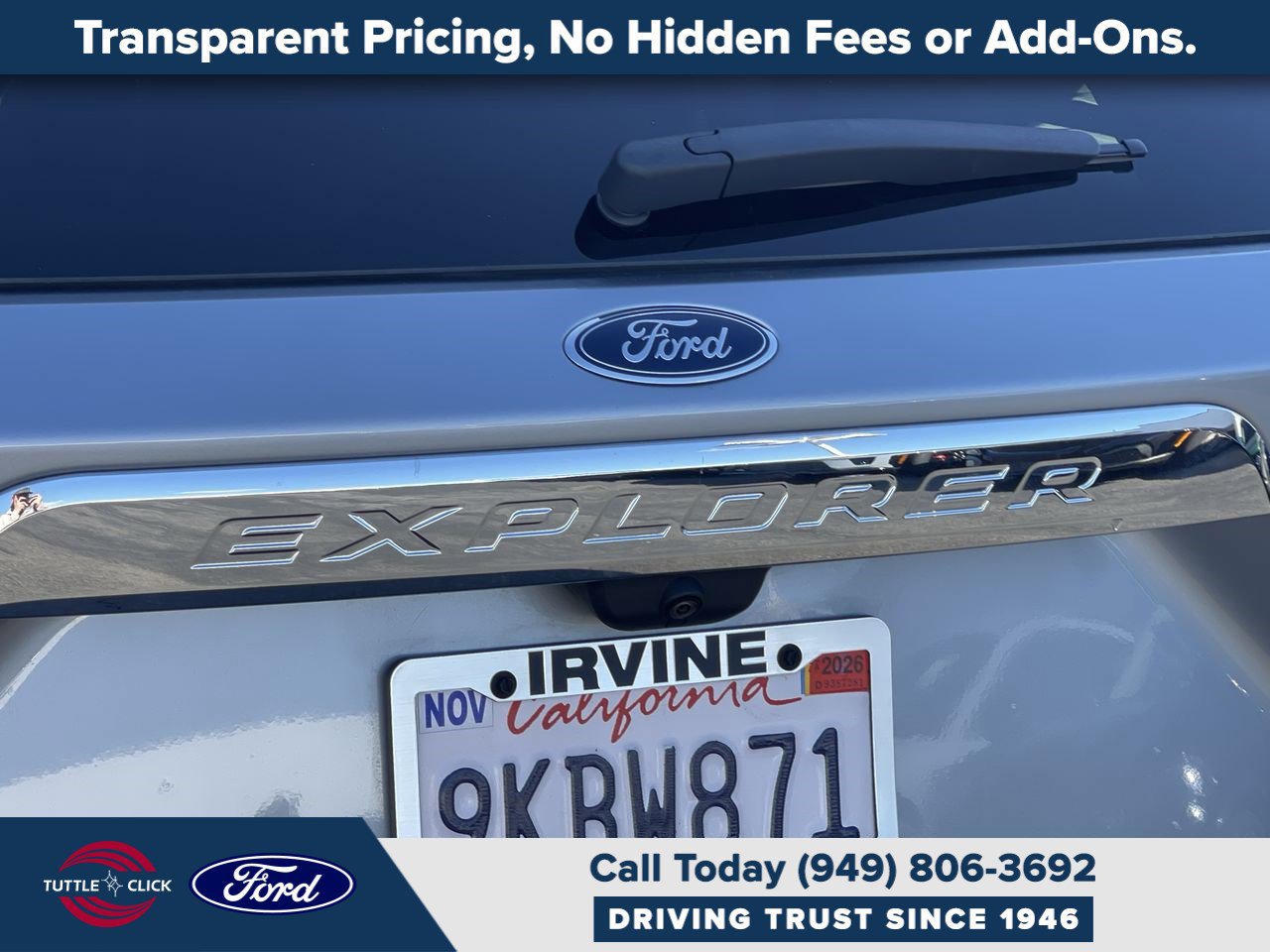 Certified 2023 Ford Explorer XLT image 8