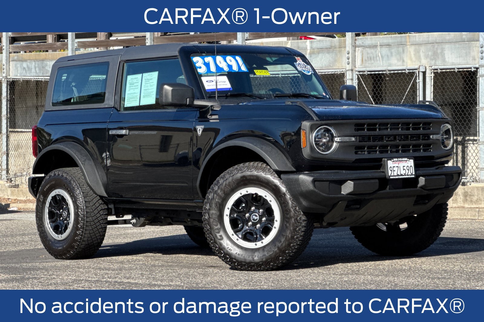 Certified 2023 Ford Bronco 2-Door w/ Sasquatch Package AWD/4WD image 3