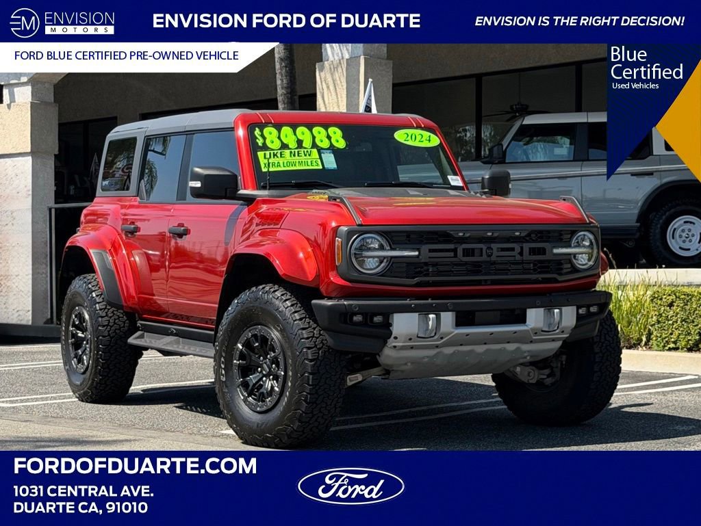 Certified 2024 Ford Bronco Raptor
