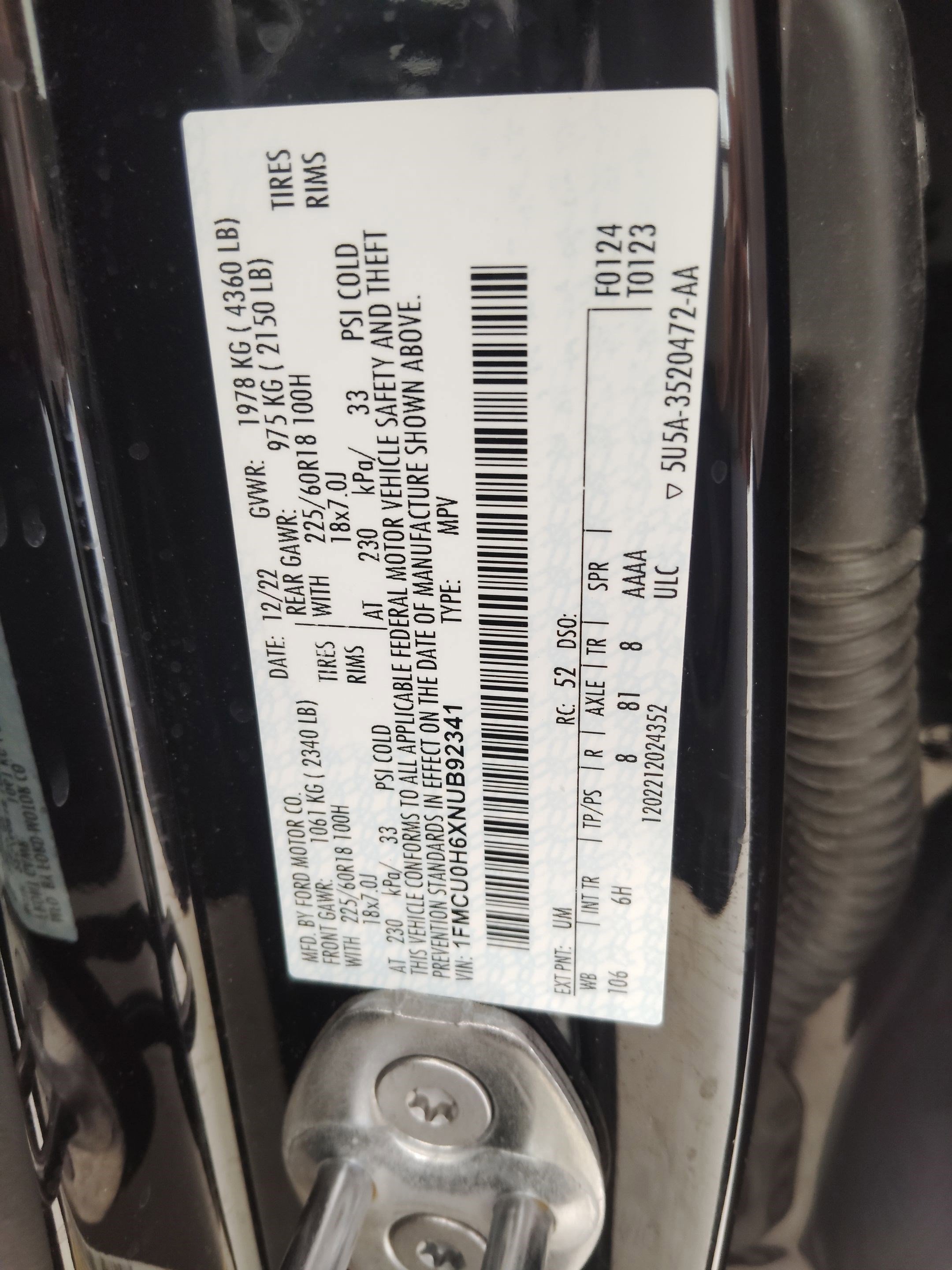 Certified 2022 Ford Escape SEL image 19