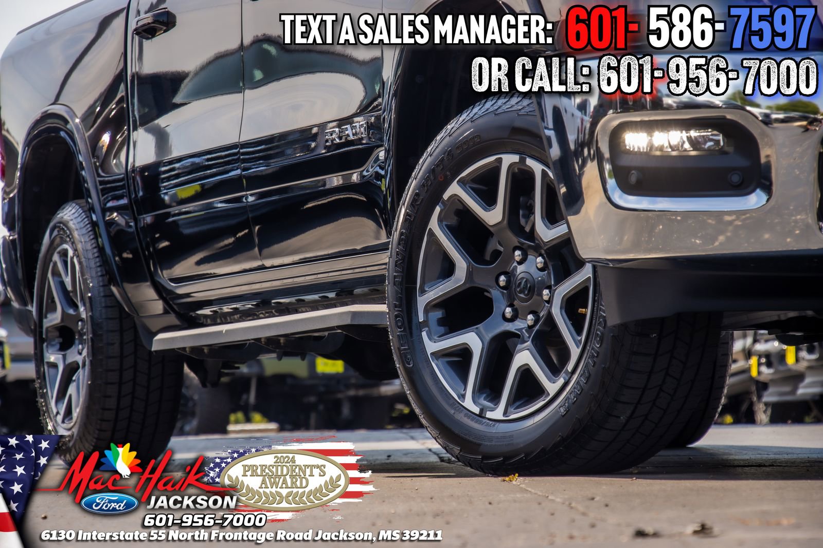 Used 2025 RAM 1500 Laramie AWD/4WD image 2