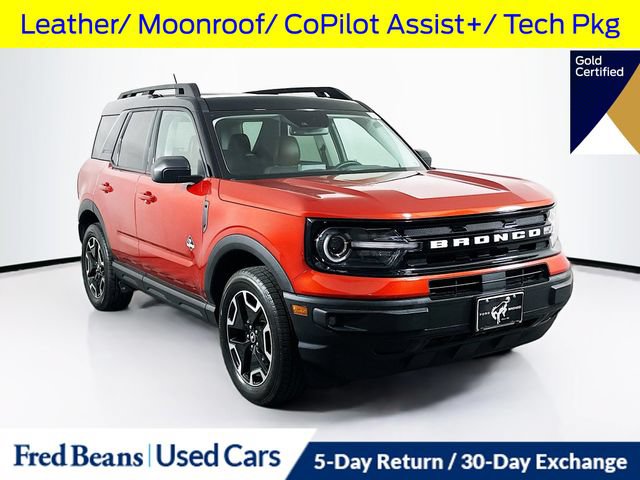 Certified 2023 Ford Bronco Sport Outer Banks w/ Tech Package AWD/4WD video 1