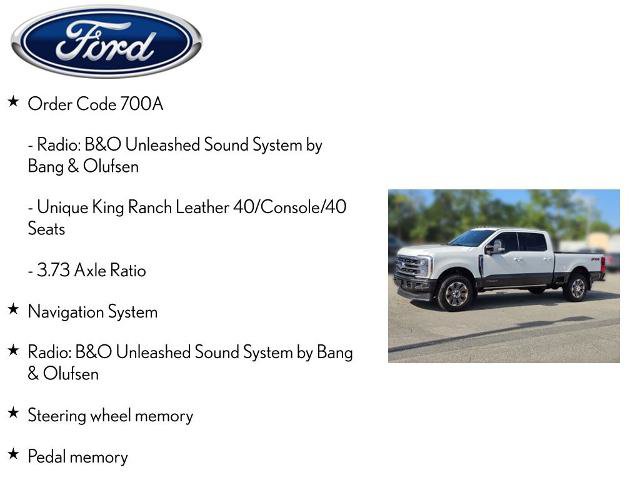 Certified 2025 Ford F250 King Ranch w/ FX4 Off-Road Package AWD/4WD image 9