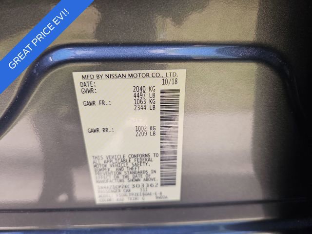 Used 2019 Nissan Leaf SV w/ SV Technology Package FWD image 33
