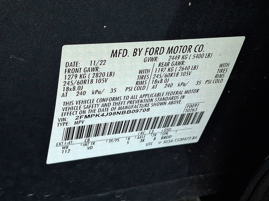 Certified 2022 Ford Edge SEL w/ Convenience Package image 27