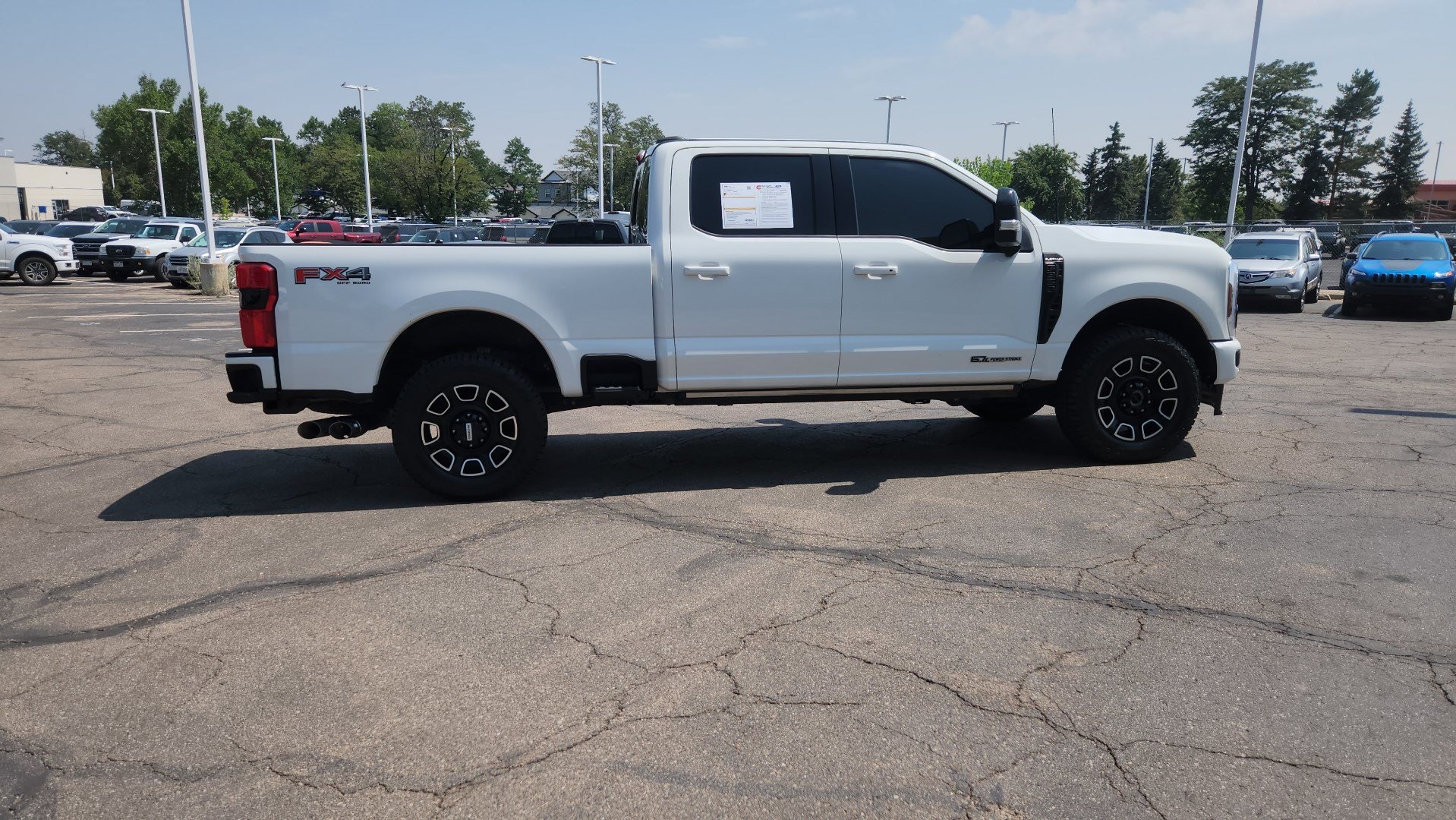 Certified 2025 Ford F350 Platinum w/ FX4 Off-Road Package AWD/4WD image 11