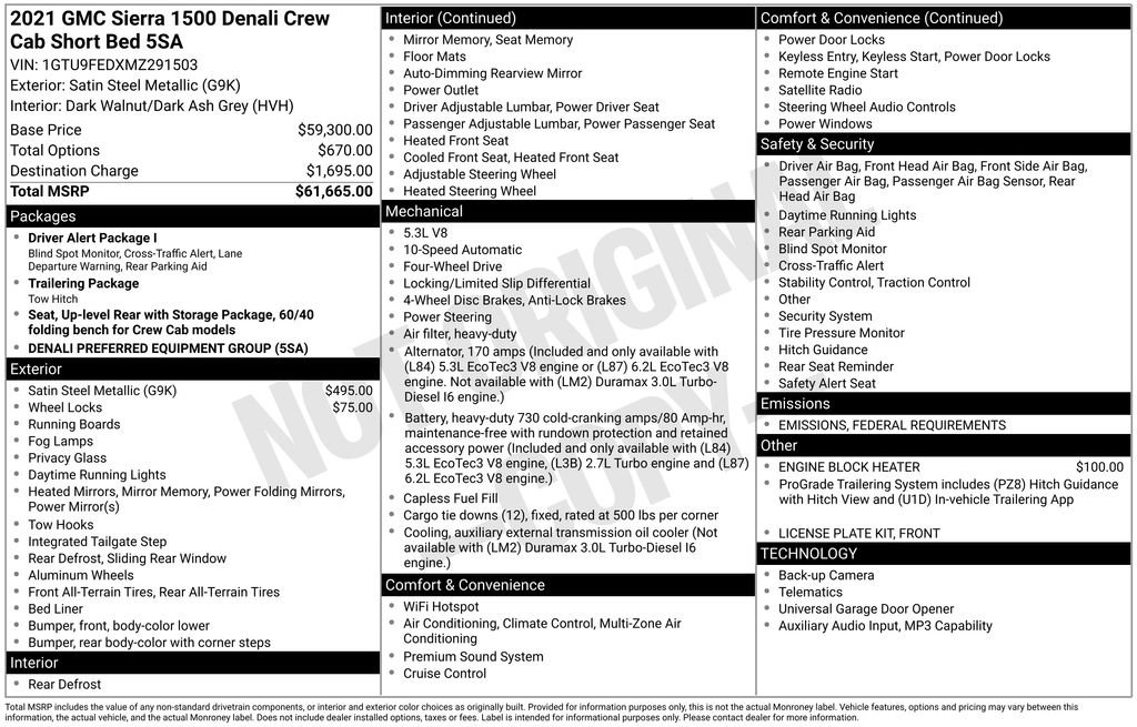 Used 2021 GMC Sierra 1500 Denali image 4