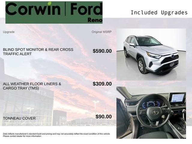 Used 2024 Toyota RAV4 LE AWD/4WD image 3