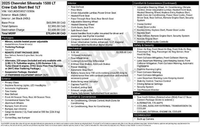 Used 2025 Chevrolet Silverado 1500 LT AWD/4WD image 16