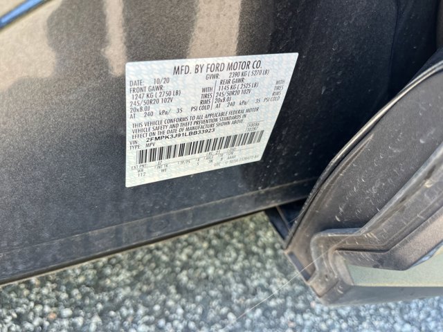 Certified 2020 Ford Edge ST-Line w/ Cold Weather Package FWD image 34