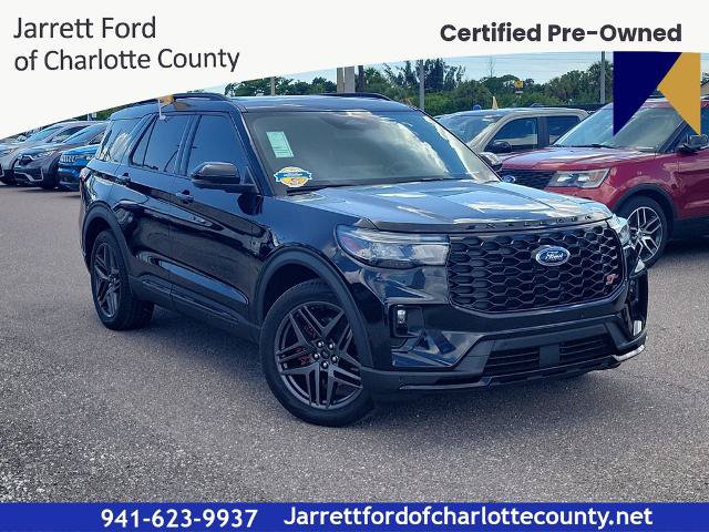 Certified 2025 Ford Explorer ST w/ Sun And Sound Package RWD 360° Tour