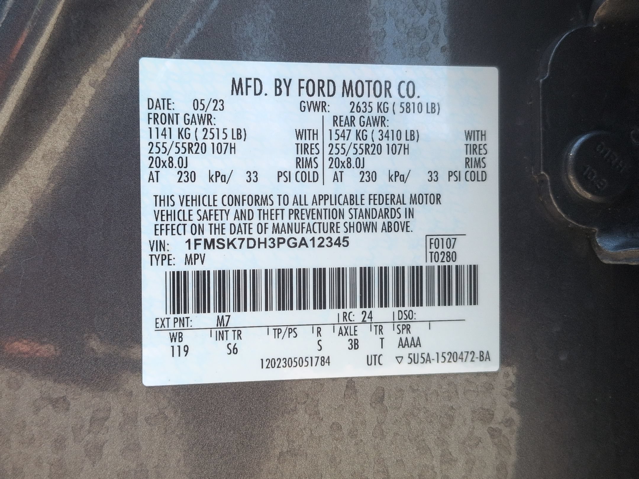 Certified 2023 Ford Explorer XLT w/ Equipment Group 202A RWD image 39