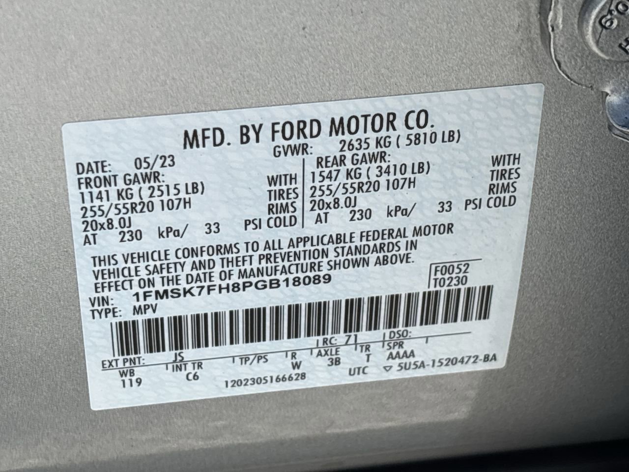 Certified 2023 Ford Explorer Limited image 42