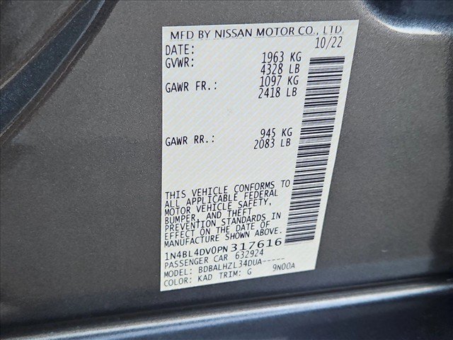Used 2023 Nissan Altima 2.5 SV FWD image 23