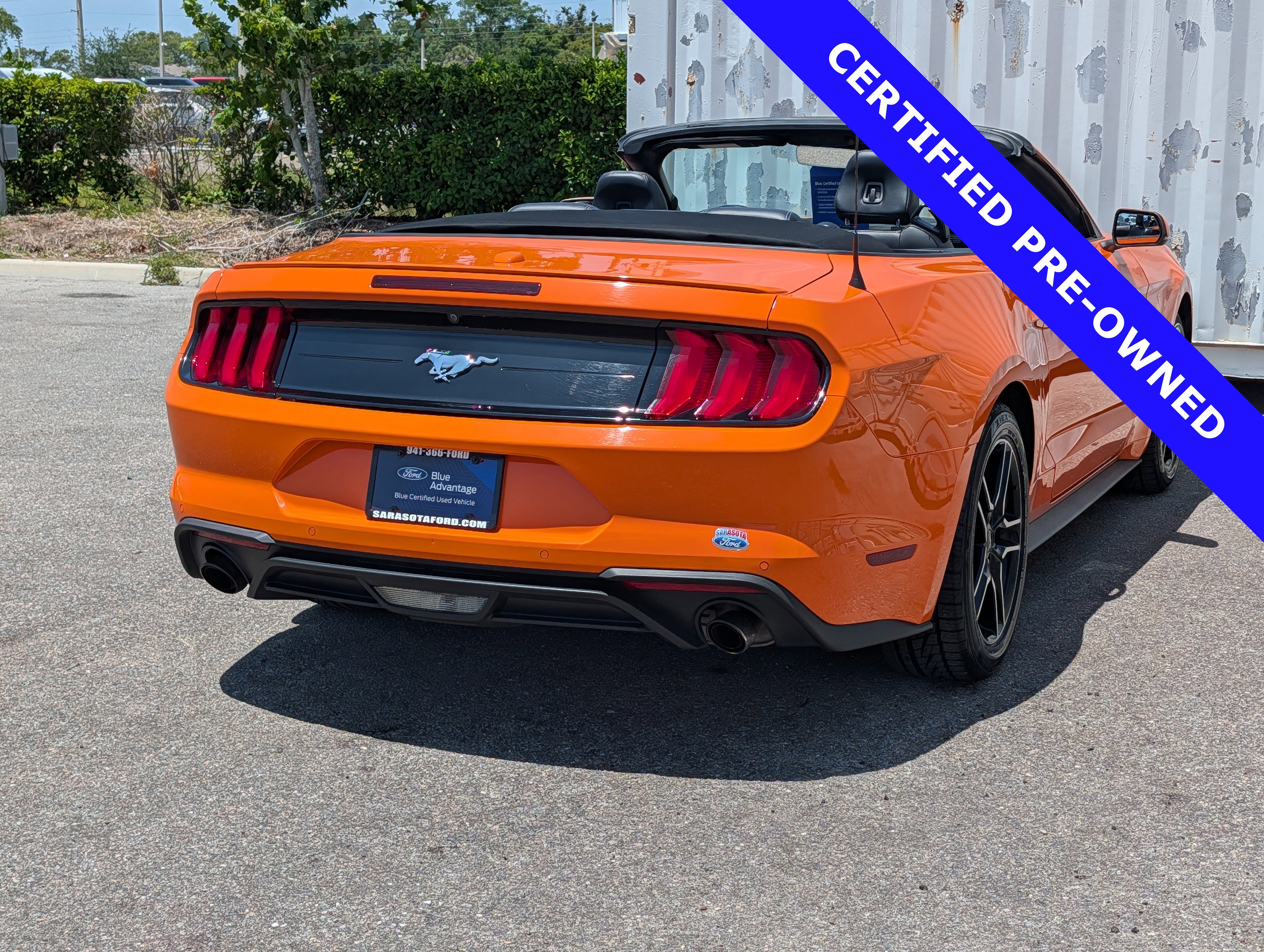 Certified 2020 Ford Mustang Premium w/ Ford Safe & Smart Package RWD image 4
