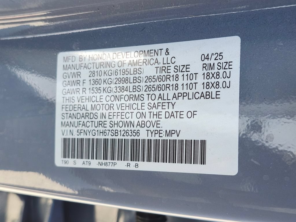 Used 2025 Honda Pilot TrailSport image 36