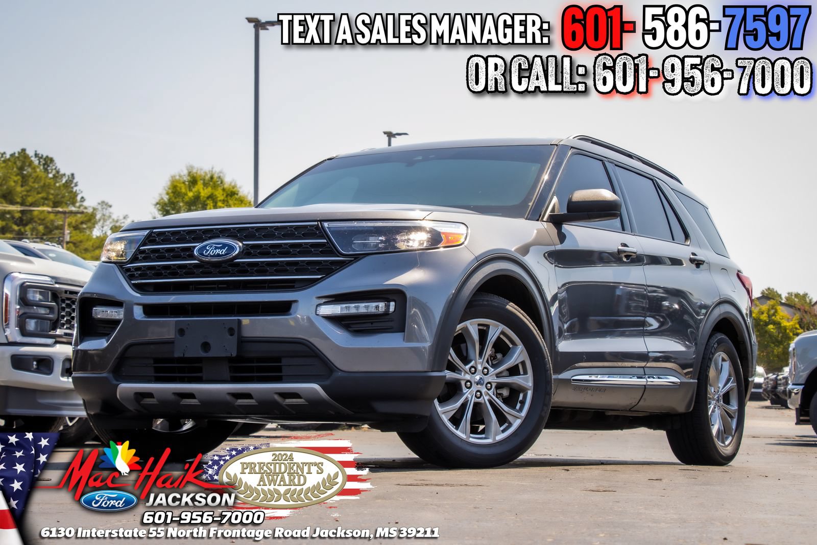 Certified 2021 Ford Explorer XLT w/ Equipment Group 202A RWD image 1
