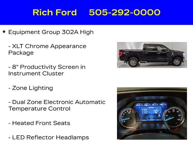 Certified 2023 Ford F150 XLT w/ Equipment Group 302A High AWD/4WD image 22