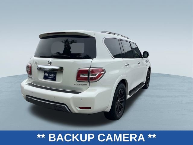 Used 2019 Nissan Armada Platinum w/ Interior Lighting Package RWD image 3