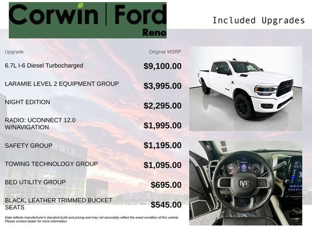 Used 2019 RAM 2500 Laramie AWD/4WD image 3
