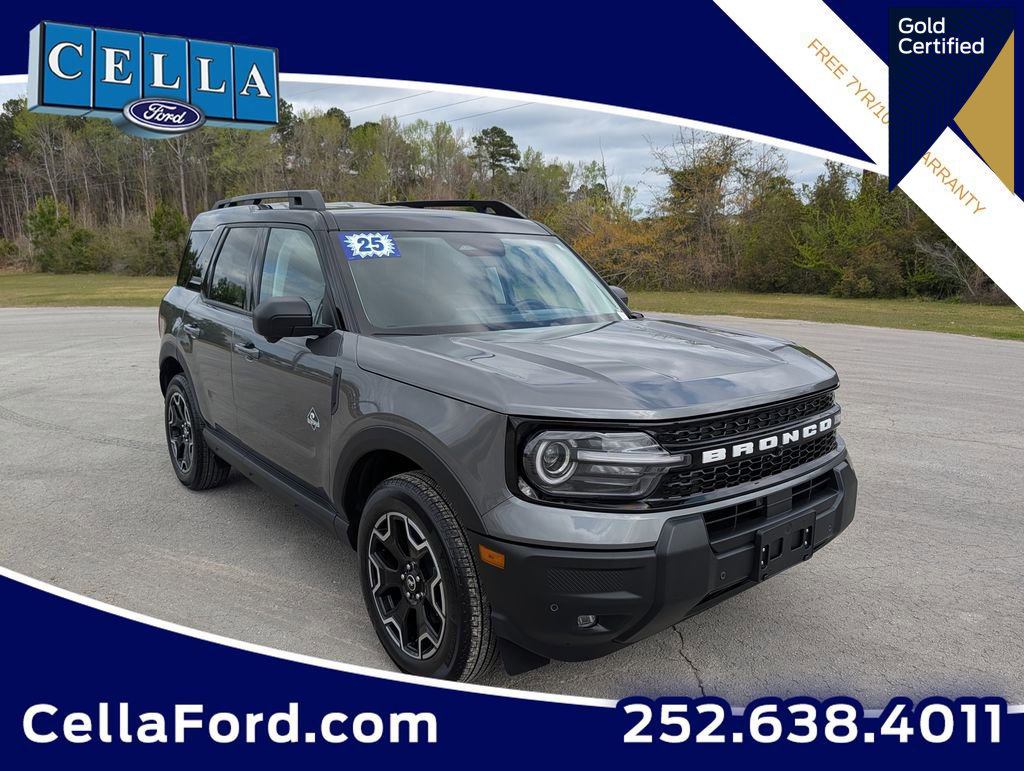 Certified 2025 Ford Bronco Sport Outer Banks w/ Outer Banks Tech Package+ image 1