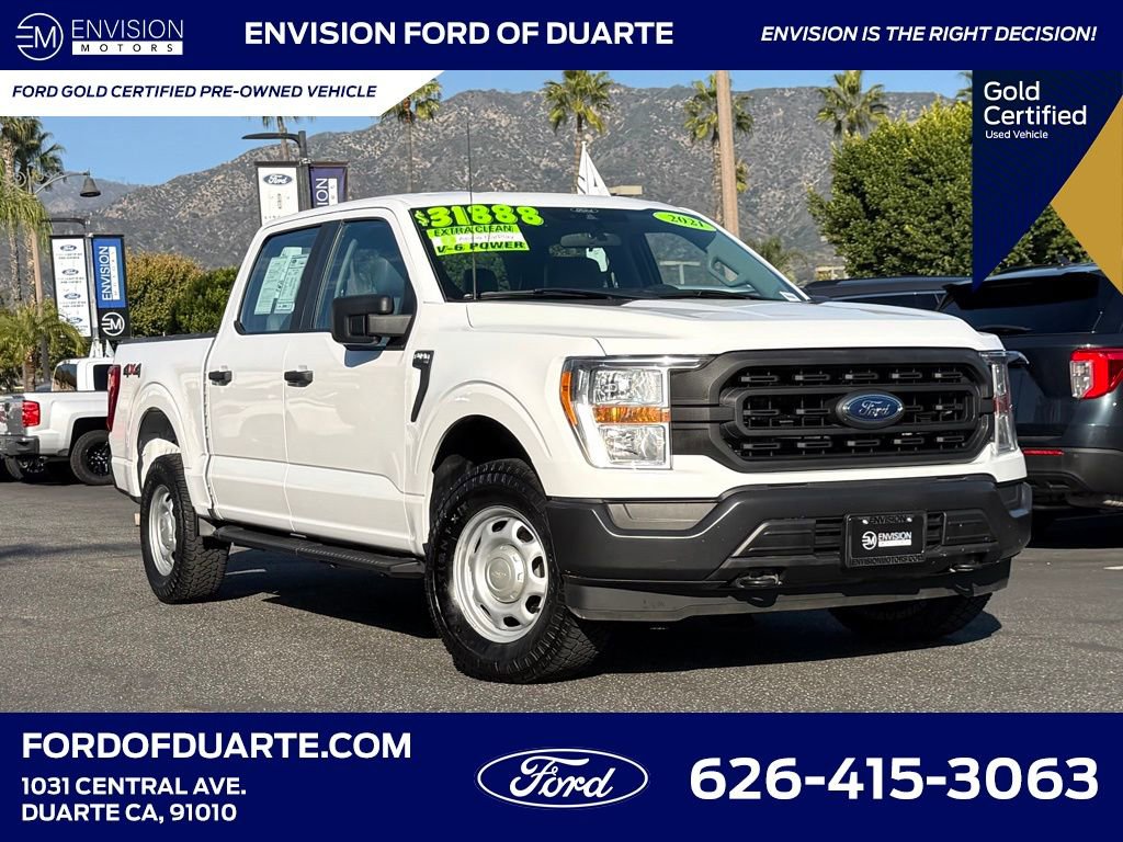 Certified 2021 Ford F150 XL w/ Trailer Tow Package