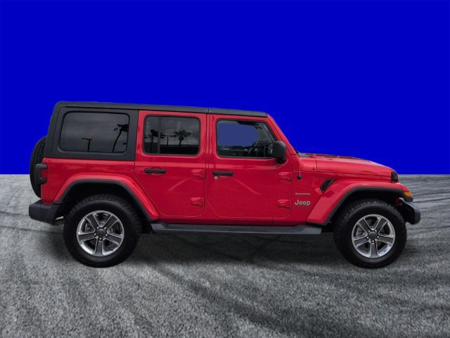 Used 2020 Jeep Wrangler Unlimited Sahara AWD/4WD image 3