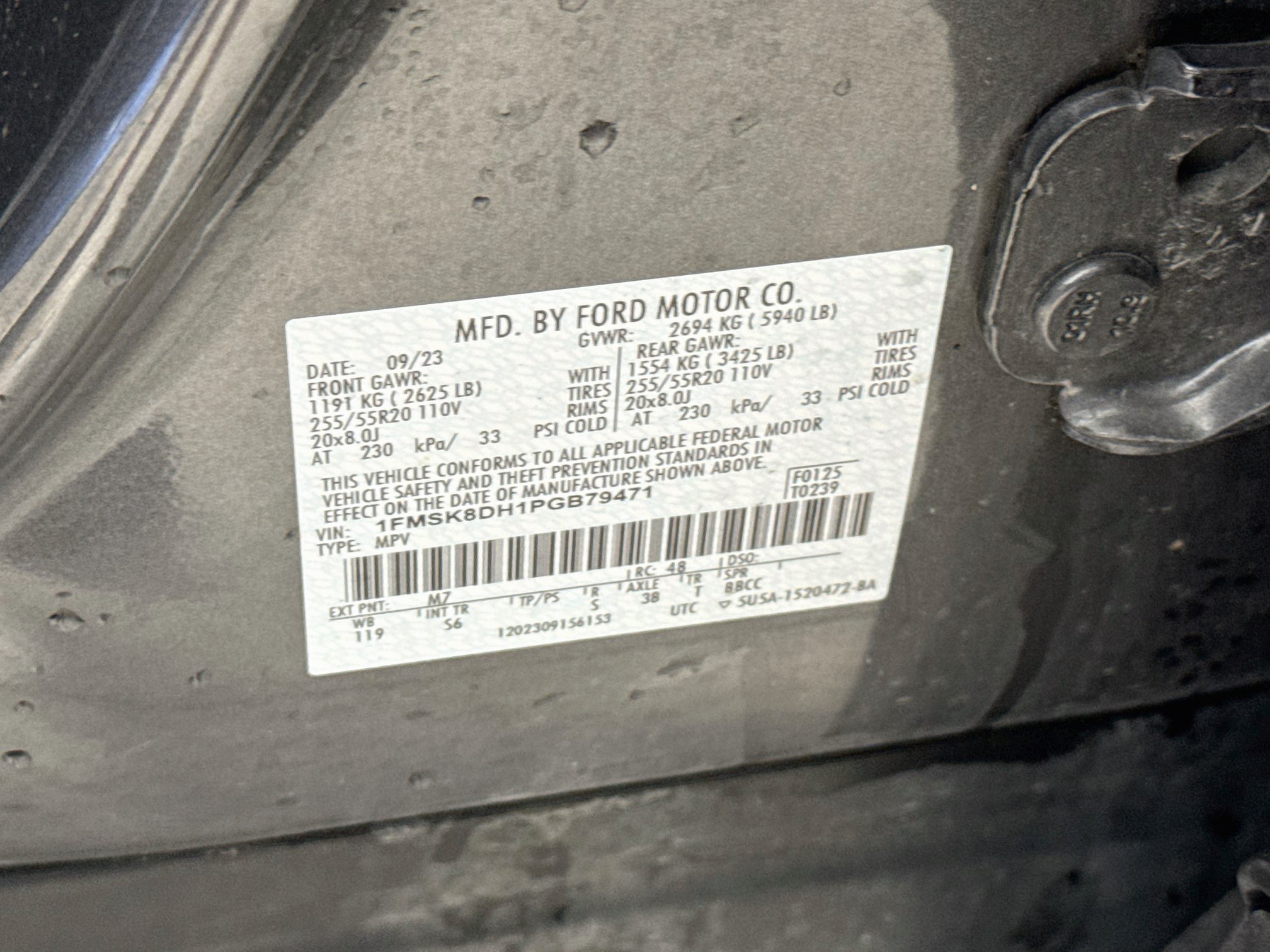 Certified 2023 Ford Explorer XLT w/ Equipment Group 202A AWD/4WD image 33