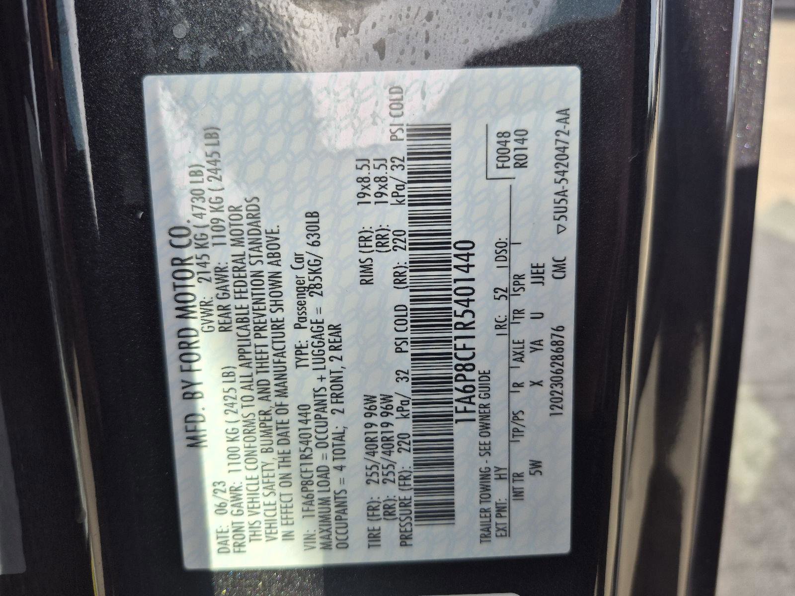 Certified 2024 Ford Mustang GT Premium image 25