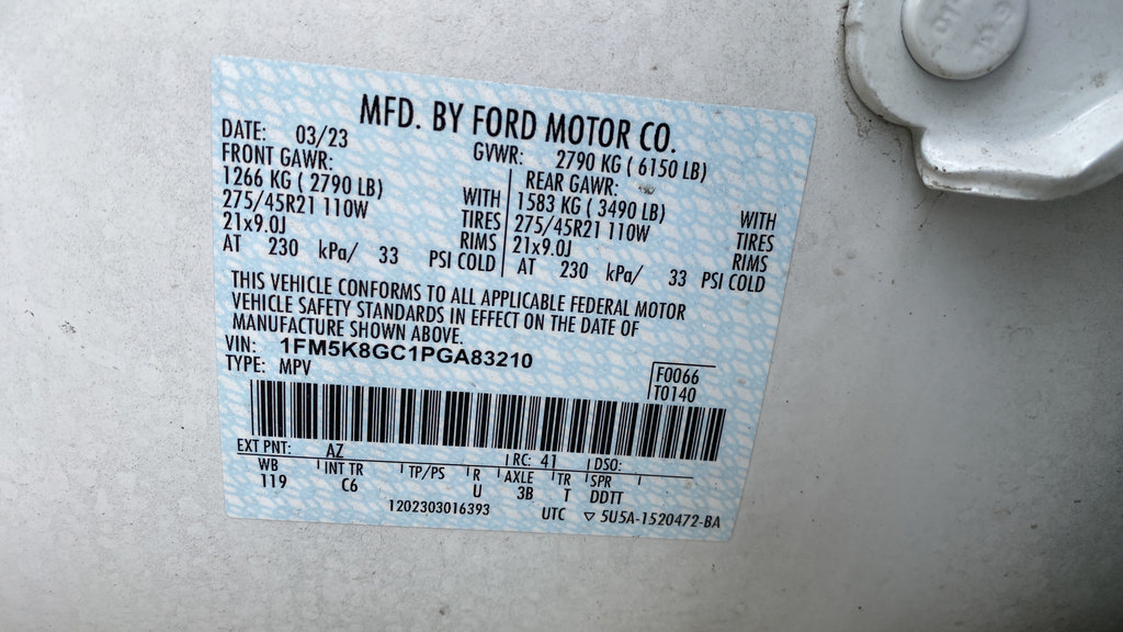 Certified 2023 Ford Explorer ST w/ Equipment Group 401A AWD/4WD image 28