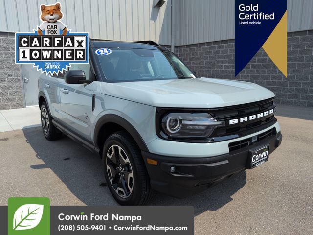 Certified 2024 Ford Bronco Sport Outer Banks w/ Tech Package