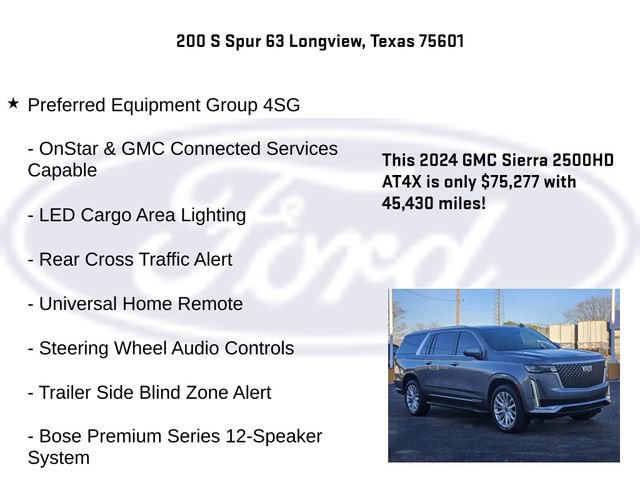 Used 2024 GMC Sierra 2500 AT4X image 30