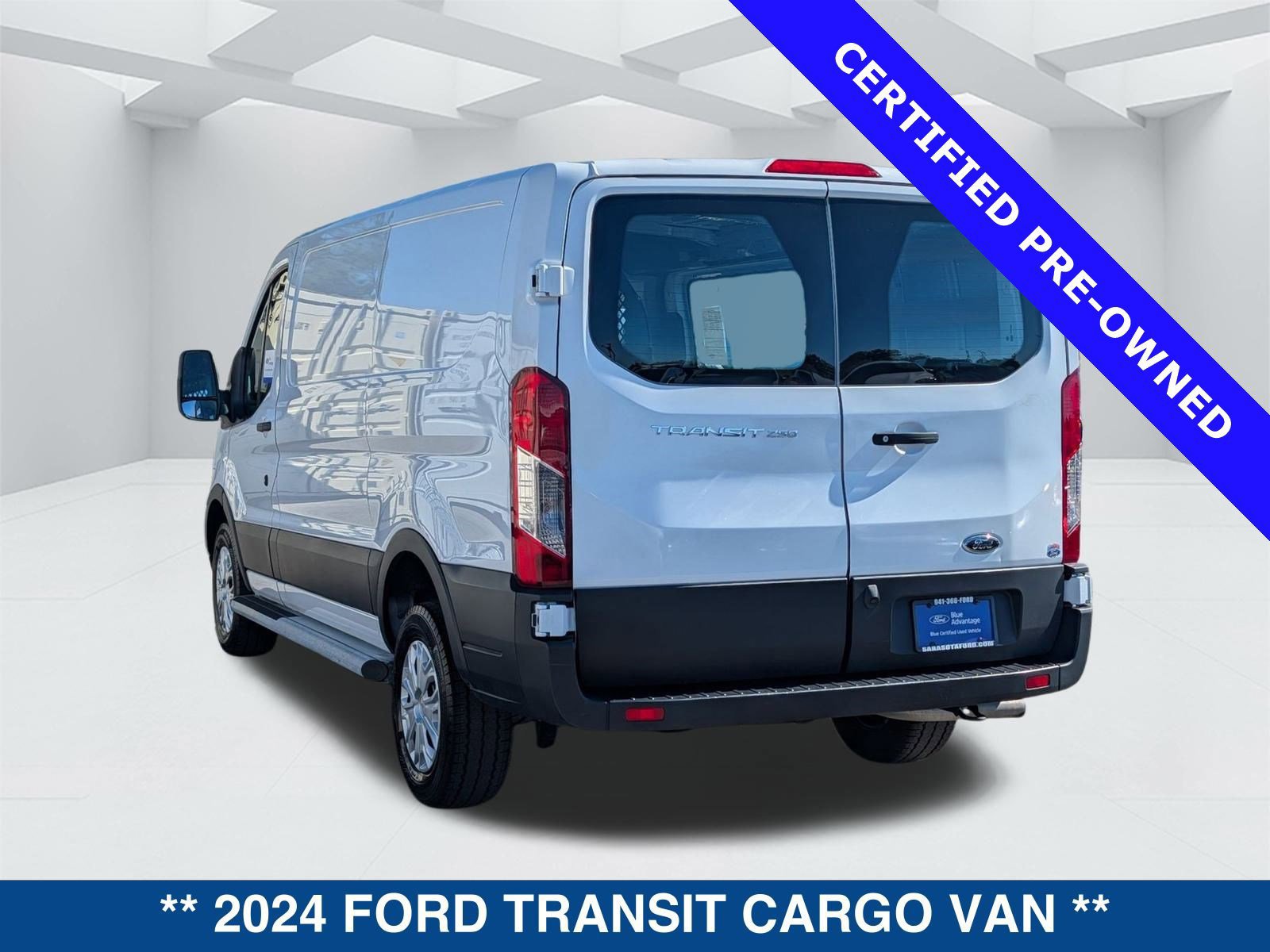 Certified 2024 Ford Transit 250 Low Roof w/ Exterior Upgrade Package image 2
