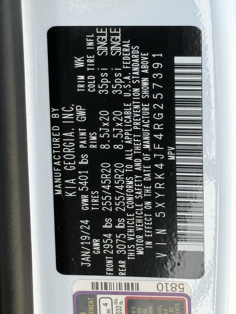 Used 2024 Kia Sorento SX FWD image 33