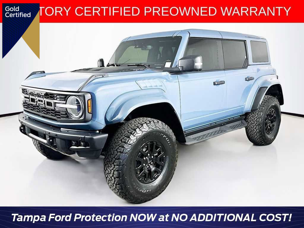 Certified 2025 Ford Bronco Raptor w/ Interior Carbon Fiber Pack