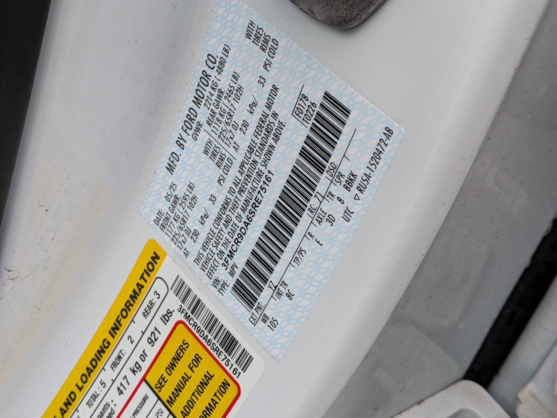 Certified 2025 Ford Bronco Sport Badlands AWD/4WD image 33