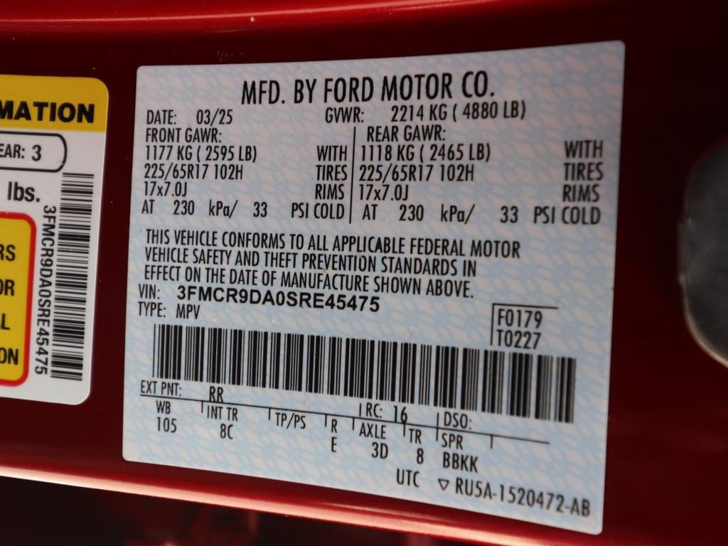 Certified 2025 Ford Bronco Sport Badlands image 25