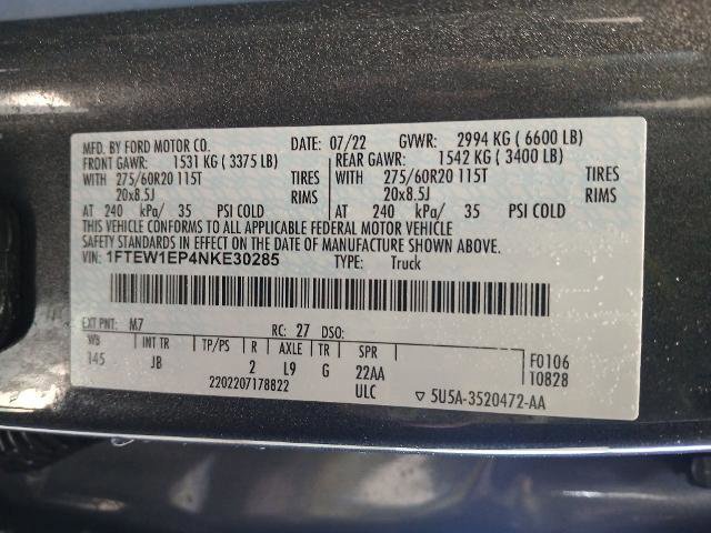 Certified 2022 Ford F150 XL w/ STX Appearance Package image 18