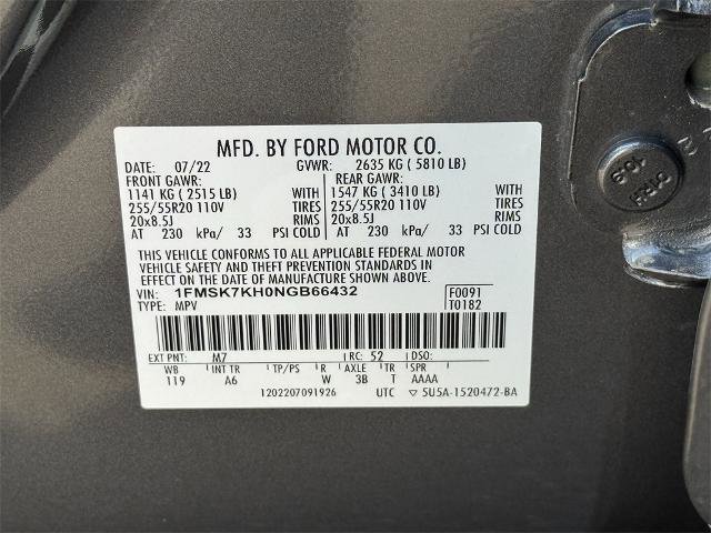 Certified 2022 Ford Explorer ST-Line w/ Class IV Trailer Tow Package image 12