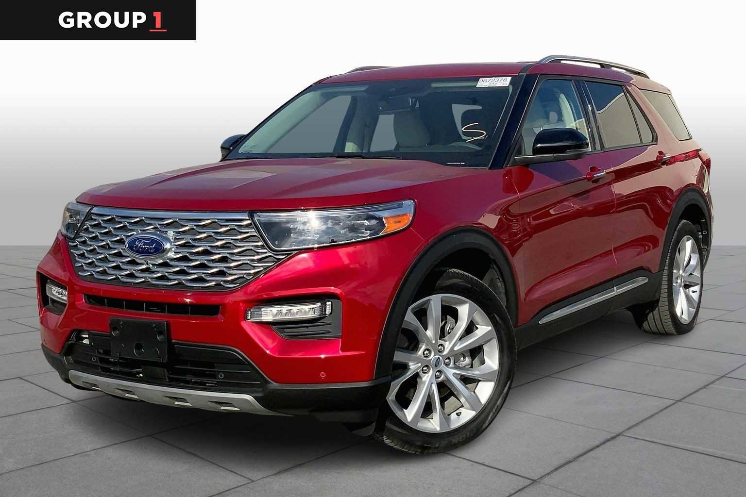 Certified 2022 Ford Explorer Platinum w/ Technology Package image 1