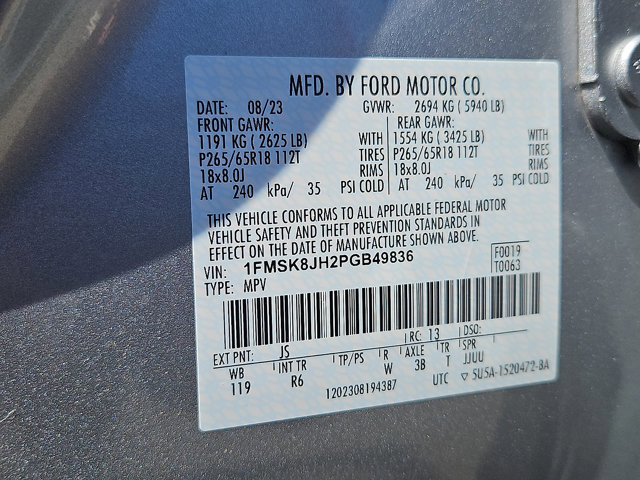Certified 2023 Ford Explorer Timberline AWD/4WD image 31