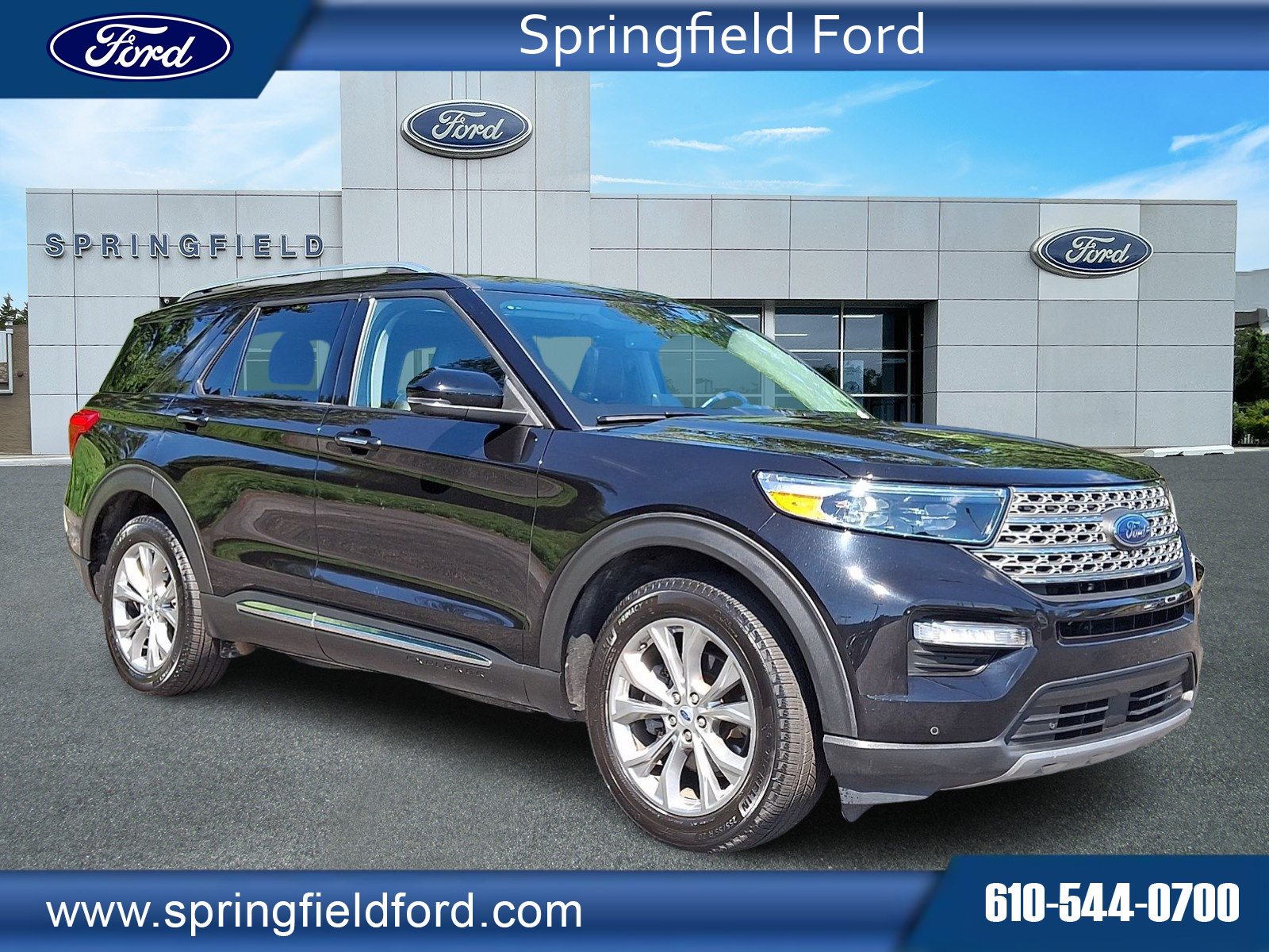 Certified 2023 Ford Explorer Limited w/ Limited Technology Package