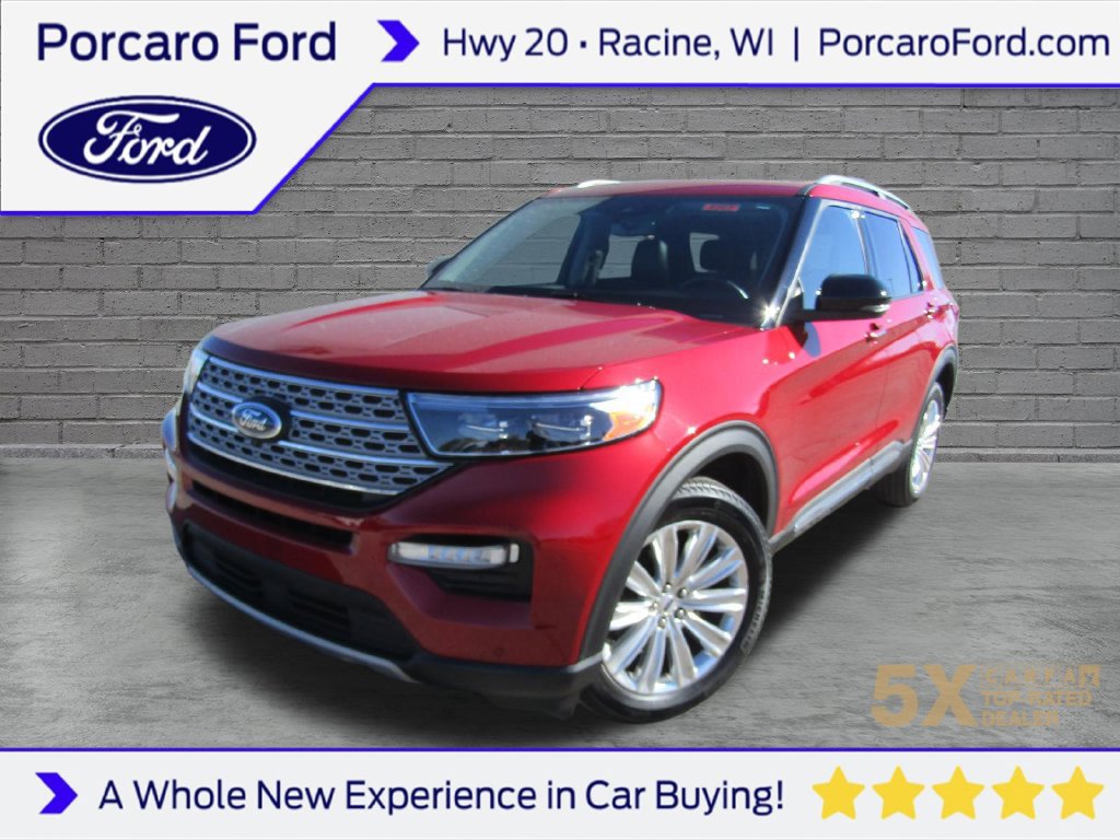 Certified 2024 Ford Explorer Limited w/ Equipment Group 301A AWD/4WD 360° Tour